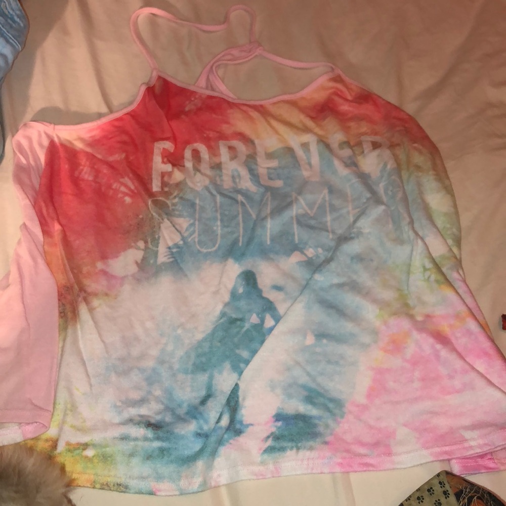 Colorful tank top  croptop